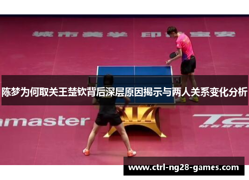 陈梦为何取关王楚钦背后深层原因揭示与两人关系变化分析